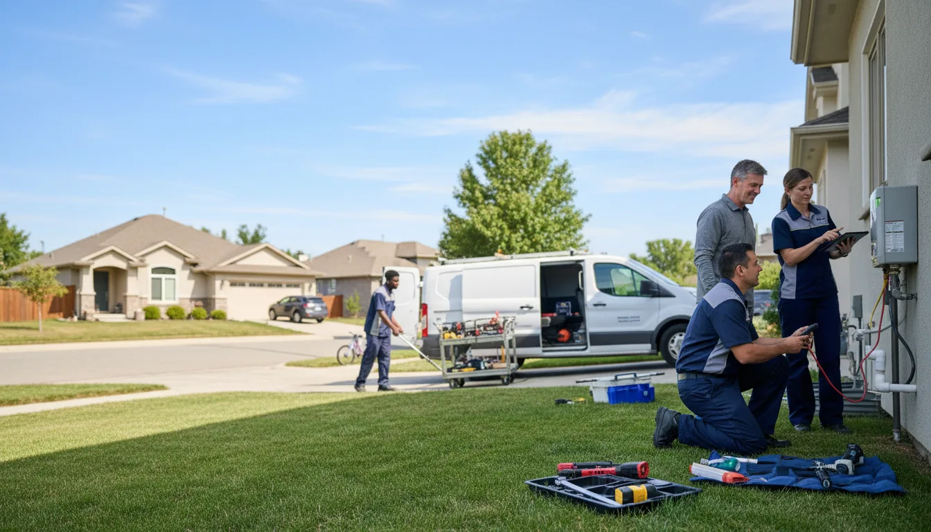 Professional Outdoor Tankless Water Heater Installation in Hammond, IN